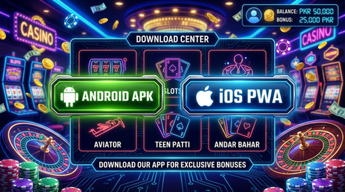 Main screen of Paripesa download page for PK players - 4