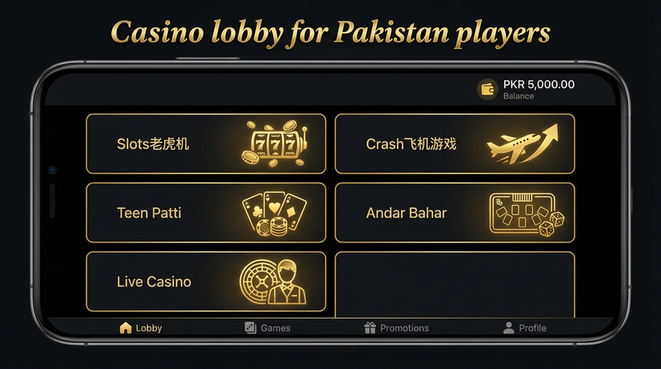 Lobby view of Paripesa for Pakistan users - 4